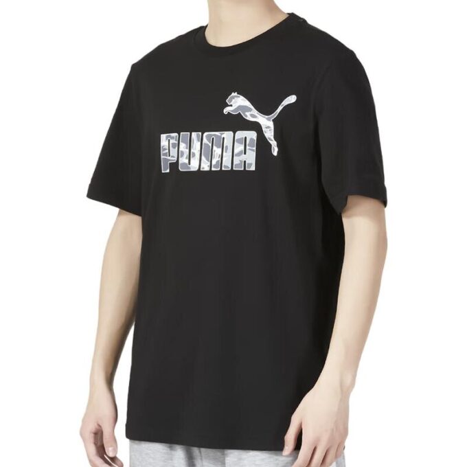 Sommarsplash Grafisk T-shirt ”Svart”