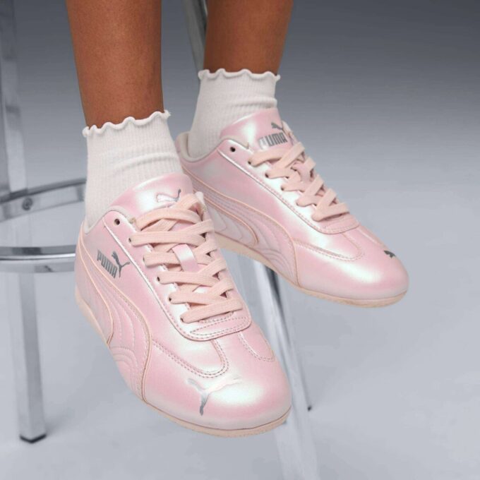 Speedcat Iriserande stora barnsneakers Speedcat Iriserande stora barnsneakers