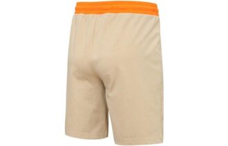 Sportiga shorts med logotyp ”Ljusbrun”