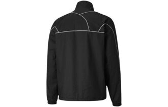 Sportswear Fit Långärmad Löparjacka med Märkeslogotyp ”Svart”