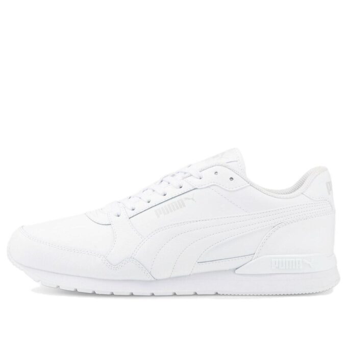ST Runner v3 Läder ”Vit Grå Violett”
