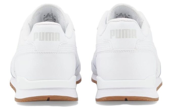 ST Runner v3 Läder ”Vit gummi”