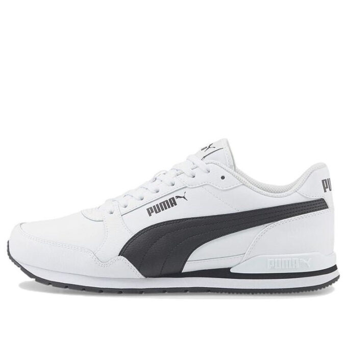 ST Runner v3 Läder ”Vit Svart”