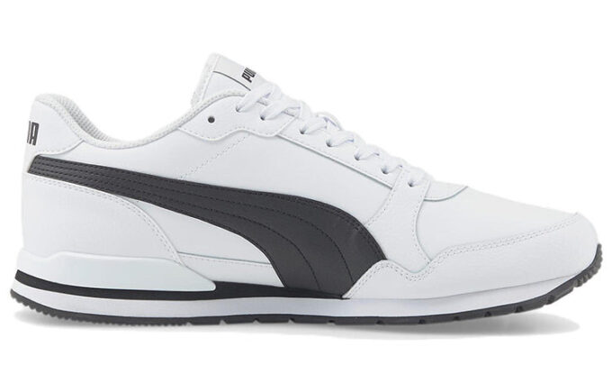 ST Runner v3 Läder ”Vit Svart”