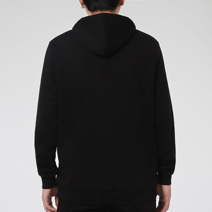 Stor Logotyp Hoodie ”Svart Vit”