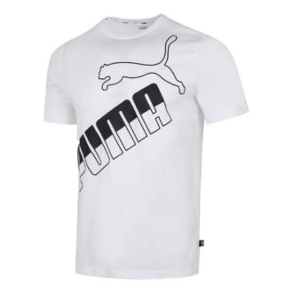 Stor logotyp t-shirt ”Vit”