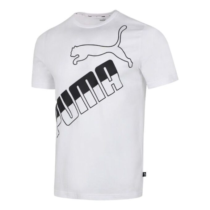 Stor logotyp t-shirt ”Vit”