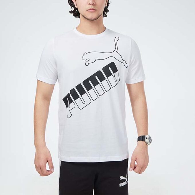 Stor logotyp t-shirt ”Vit”