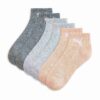 Stora barns halvfrotté Quarter Crew-strumpor (3 par)