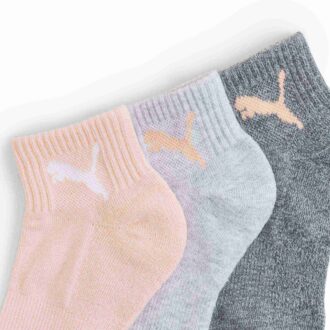 Stora barns halvfrotté Quarter Crew-strumpor (3 par)