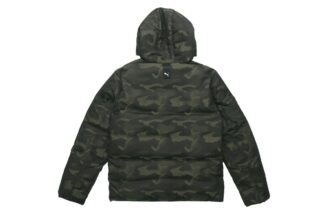 Streetstyle 480 Dunjacka med huva och kamouflage ”Svart”