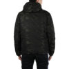 Streetstyle 480 Dunjacka med huva och kamouflage ”Svart”