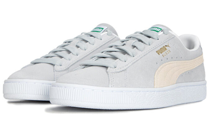 Suede Classic 21 ”Platina Grå Pristine”