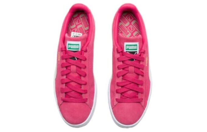 Suede Classic XXI Sneakers ”Rosa Vit”