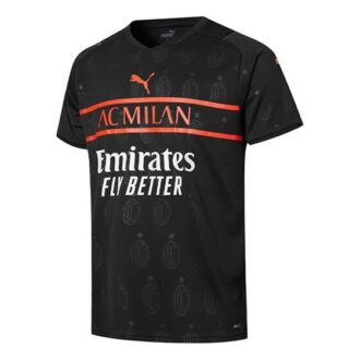 SW 21-22 AC Milan Tredjetröja ”Svart”