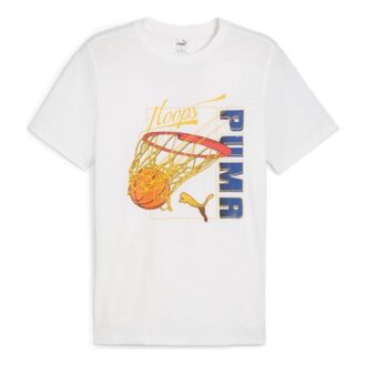 Swished Basketball T-shirt ”Vit”
