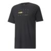 T-shirt med folietryck ”Svart”