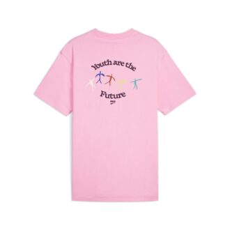 T-shirt med grafisk design från Youth Are The Future ”Rosa”