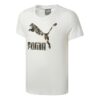 T-shirt med logotyp och grafik ”Vit Grön Svart”