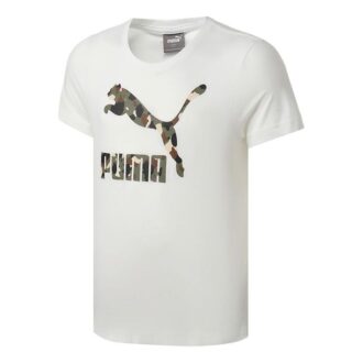 T-shirt med logotyp och grafik ”Vit Grön Svart”