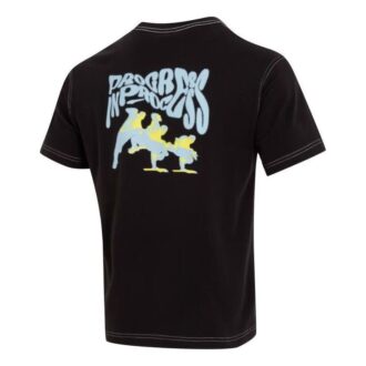 T-shirt med logotypficka ”Svart”