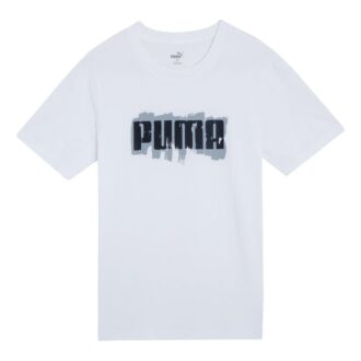 T-shirt med logotyptext ”Vit”