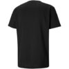 T-shirt med återvunnen logotyp ”Svart”