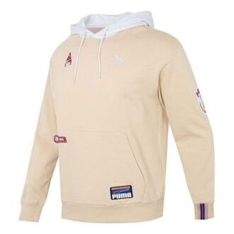 Team Badge Hoodie ”Beige”