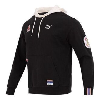 Team Badge Hoodie ”Svart”