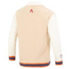 Team Badge V-ringad jacka ”Beige”