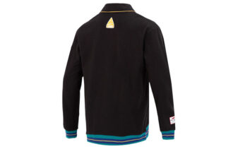 Team Badge V-ringad jacka ”Svart”