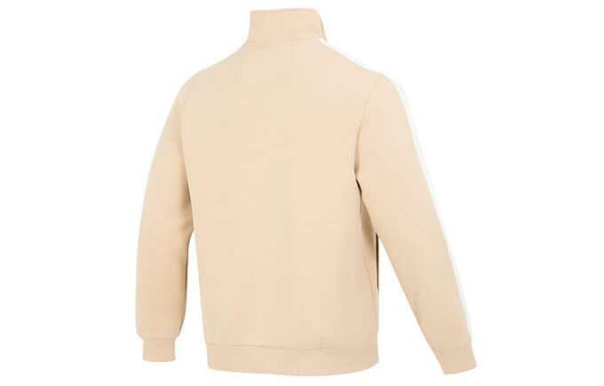 Team Badge Zipper Jacket ”Beige”