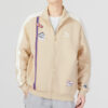 Team Badge Zipper Jacket ”Beige”
