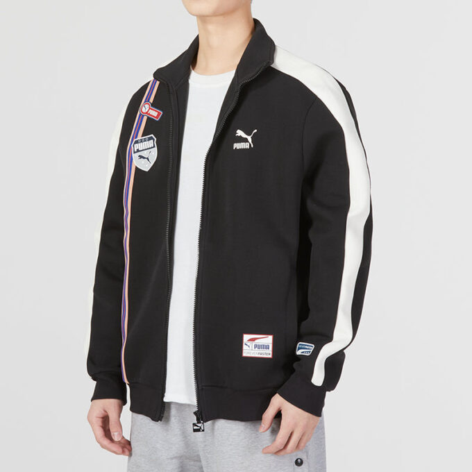 Team Badge Zipper Jacket ”Svart”