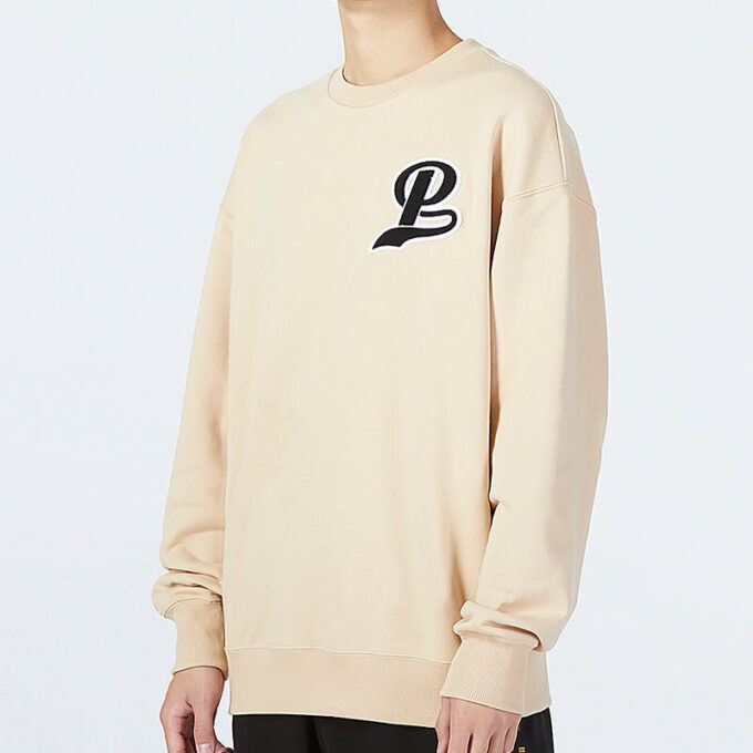 Team Crew Logo Tröja ”Beige”