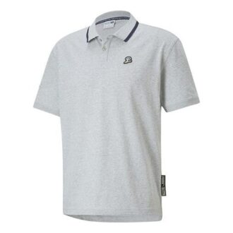 Team Polo T-shirt ”Grå”