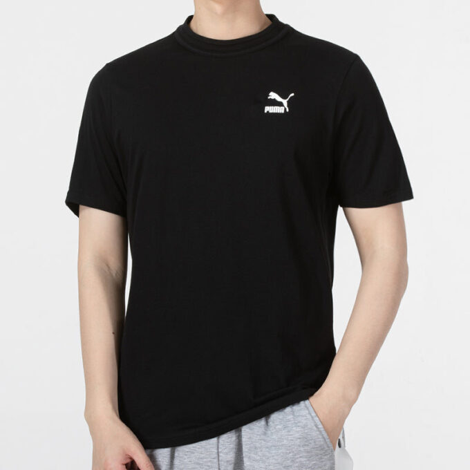 Tennisklubbens grafiska t-shirt ”Svart”