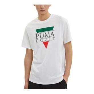 Tennisklubbens grafiska t-shirt ”Vit”