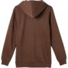 Tonal Sportswear Logo Zip Hoodie ”Brun”
