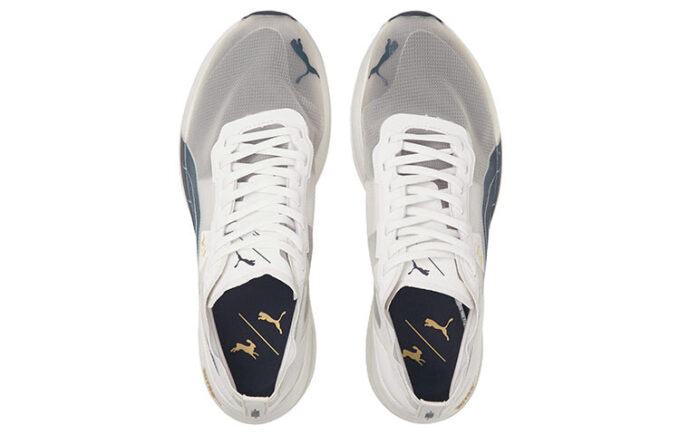 Tracksmith x Deviate Nitro Elite Racer ”Vit Peacoat”