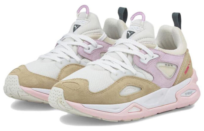 Trc Blaze Athleisure Casual Sportskor Unisex Brun Vit Rosa