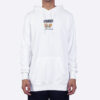 Trend Aop Graphic Hoodie ”Vit Svart Gul”