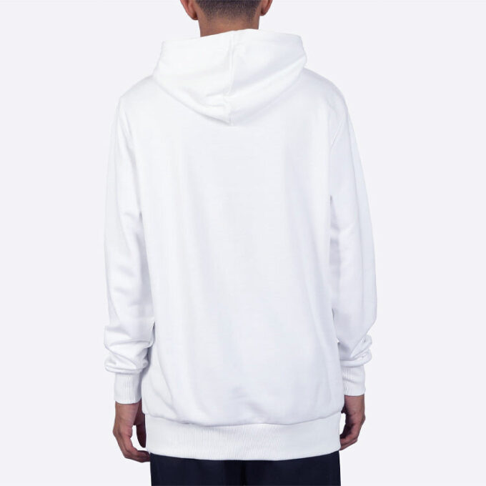 Trend Aop Graphic Hoodie ”Vit Svart Gul”