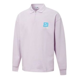 Trend Graphic Logo Sweatshirt ”Lila”