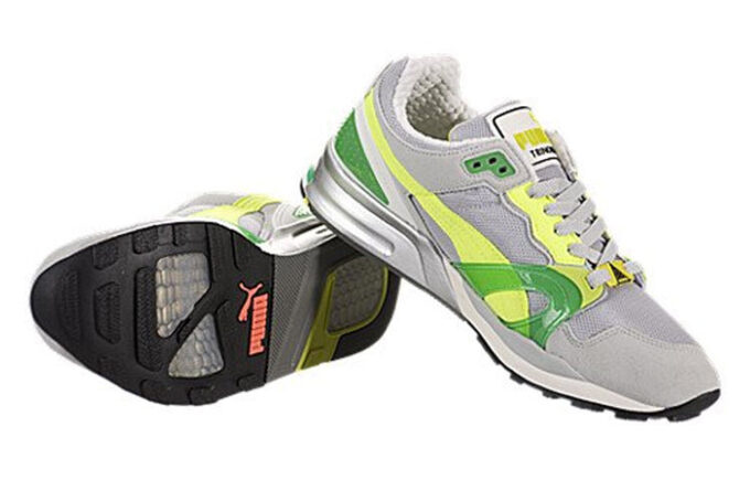 Trinomic XT-2 Plus ”Glaciärgrå Fluorgul”