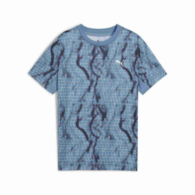 Träna All Day Essentials Stor mönstrad t-shirt för barn