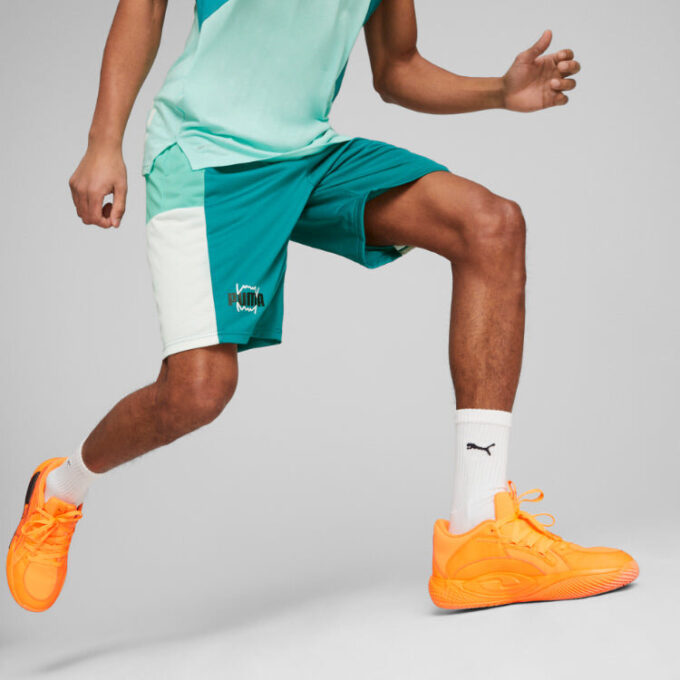 Träningsbasketshorts ”Blågrön”