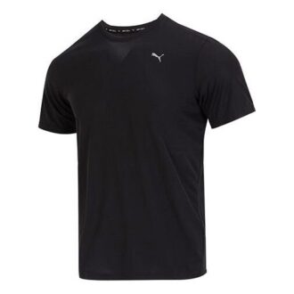 Träningslogotyp T-shirt ”Svart”