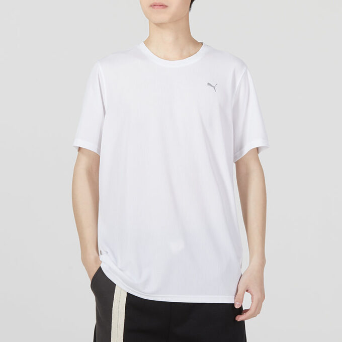 Träningslogotyp T-shirt ”Vit”