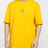 Tryckt Kortärmad T-shirt Herr Guld